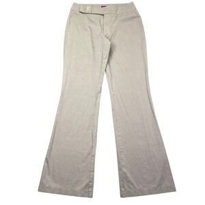 VTG Esprit LA Hip Bootcut Tan Women Pants Trousers Casual Sz 7 Fits 26" - No Btn